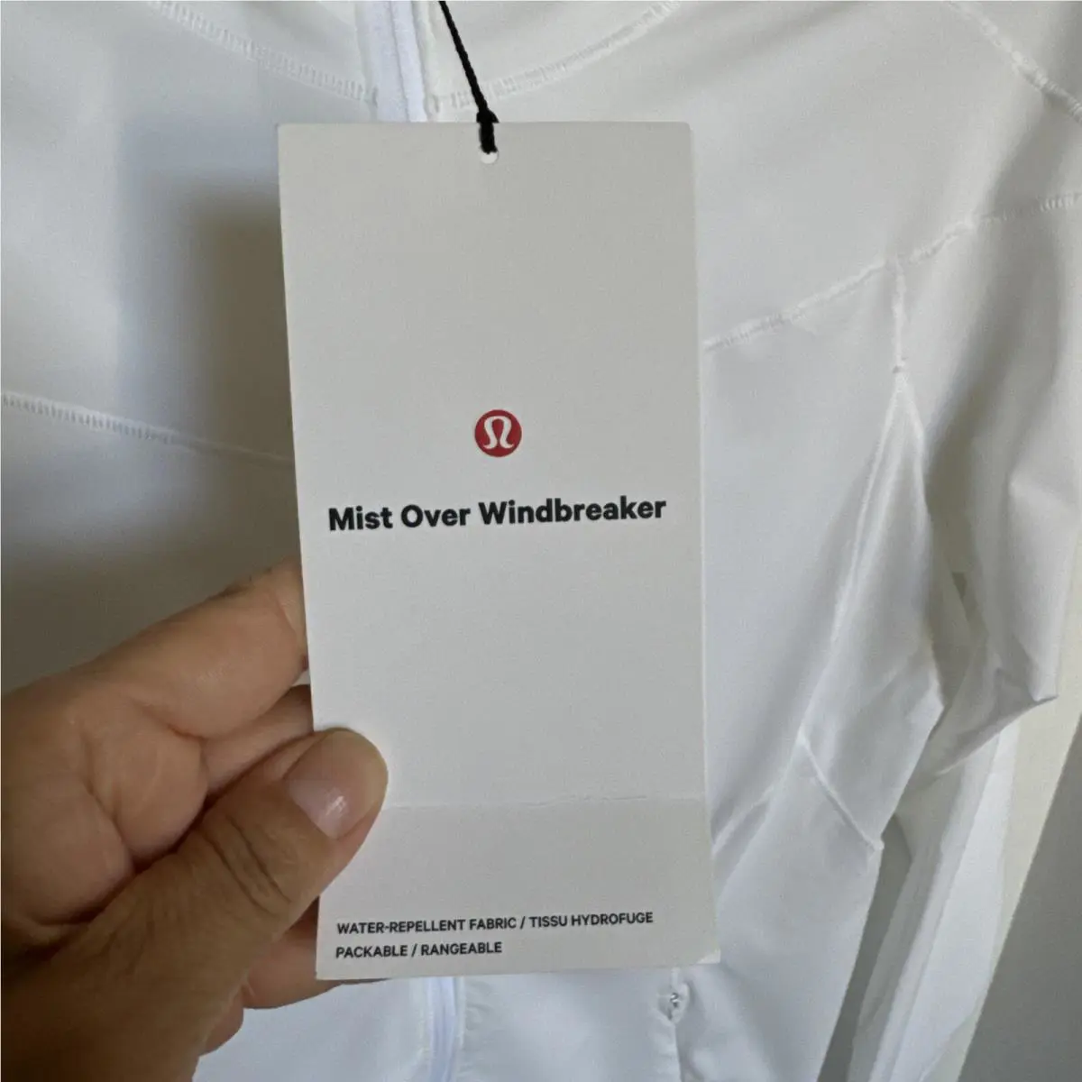 Lululemon clothing - Mist Over Windbreaker - Mist Over Windbreaker - White 4