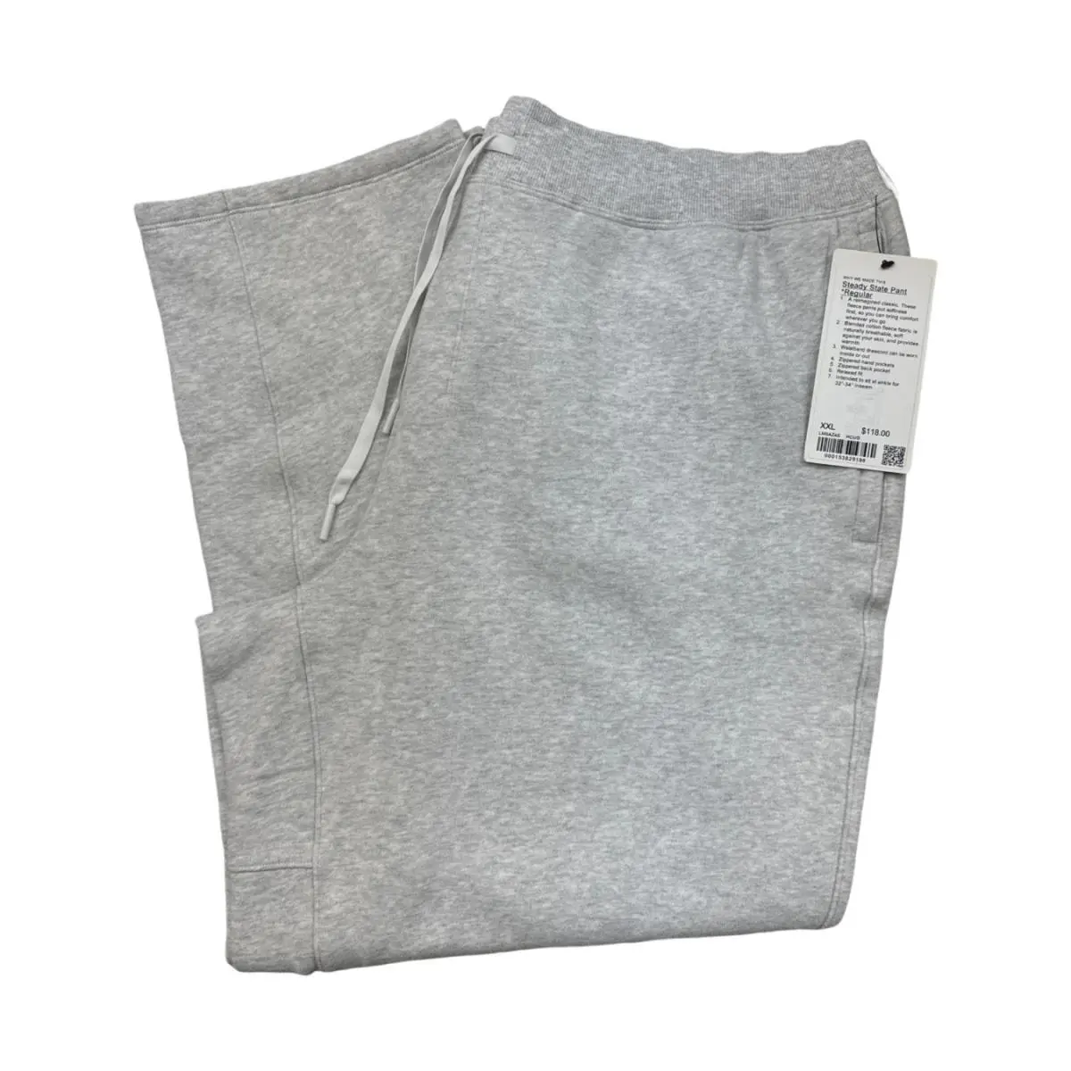 Lululemon clothing - Heathered Core Ultra Light Grey 8