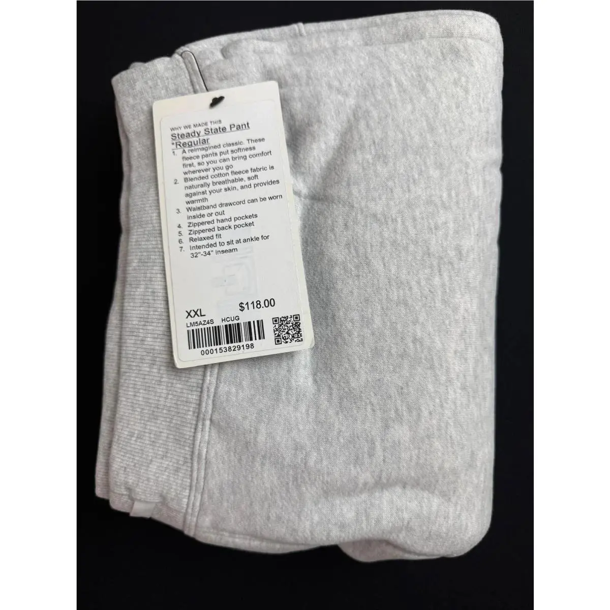 Lululemon clothing - Heathered Core Ultra Light Grey 0