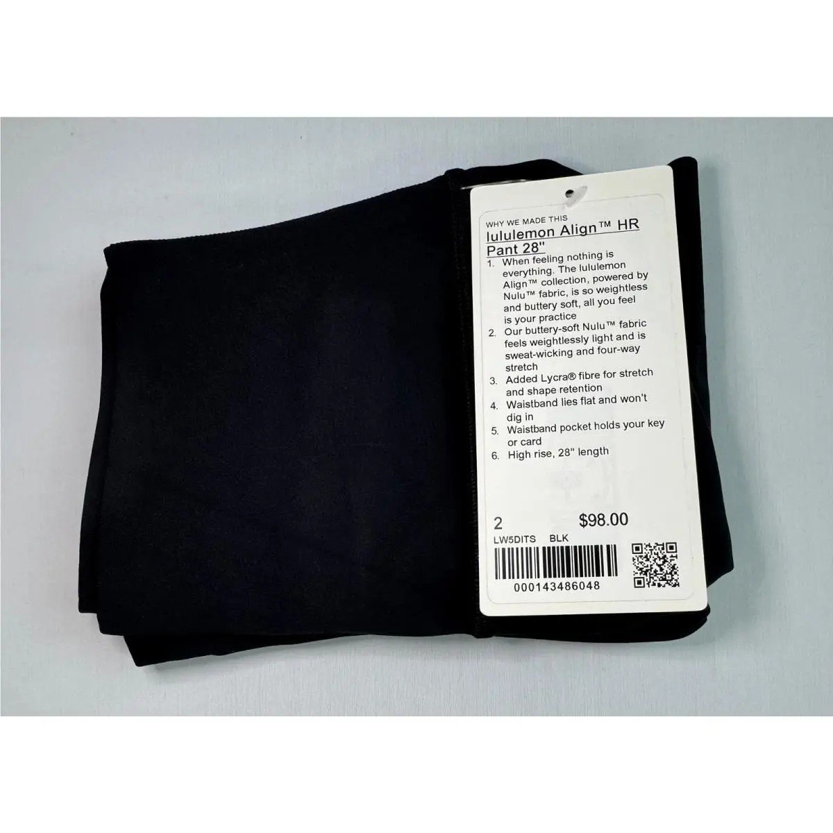 Lululemon clothing - Black 0