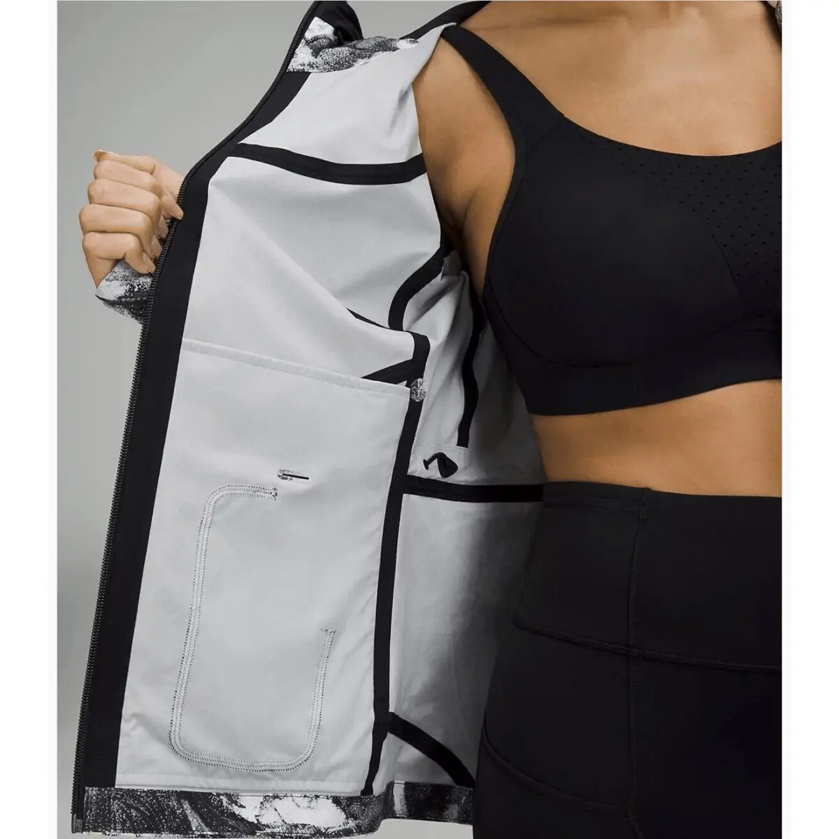 Lululemon clothing - lululemon break a trail jacket - Gray, Exterior: Gray 2