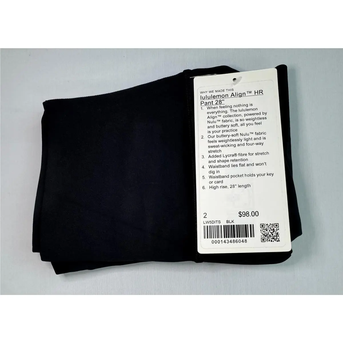 Lululemon clothing - Black 0