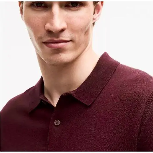 Lululemon clothing - New Venture Polo - New Venture Polo - LM3FCHS - Rustic Red 1
