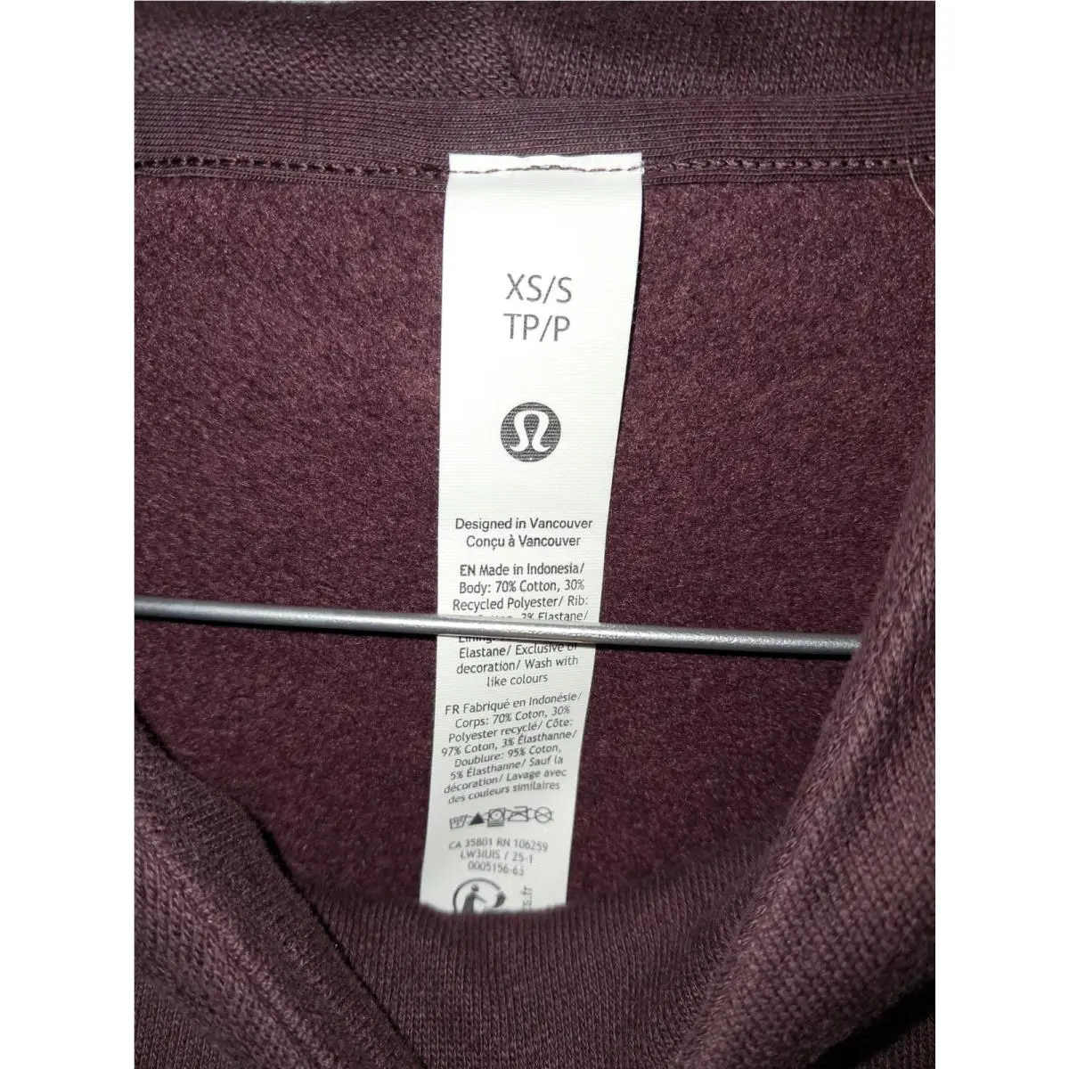 Lululemon clothing - Purple 1