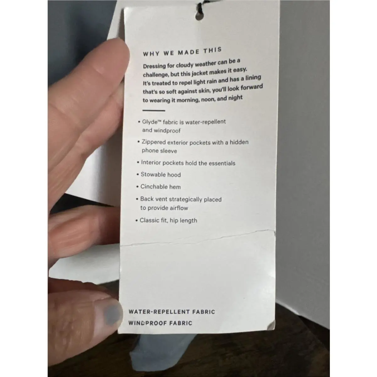 Lululemon clothing - Always Effortless Jacket - Always Effortless Jacket - Belgian Blue Grey 4