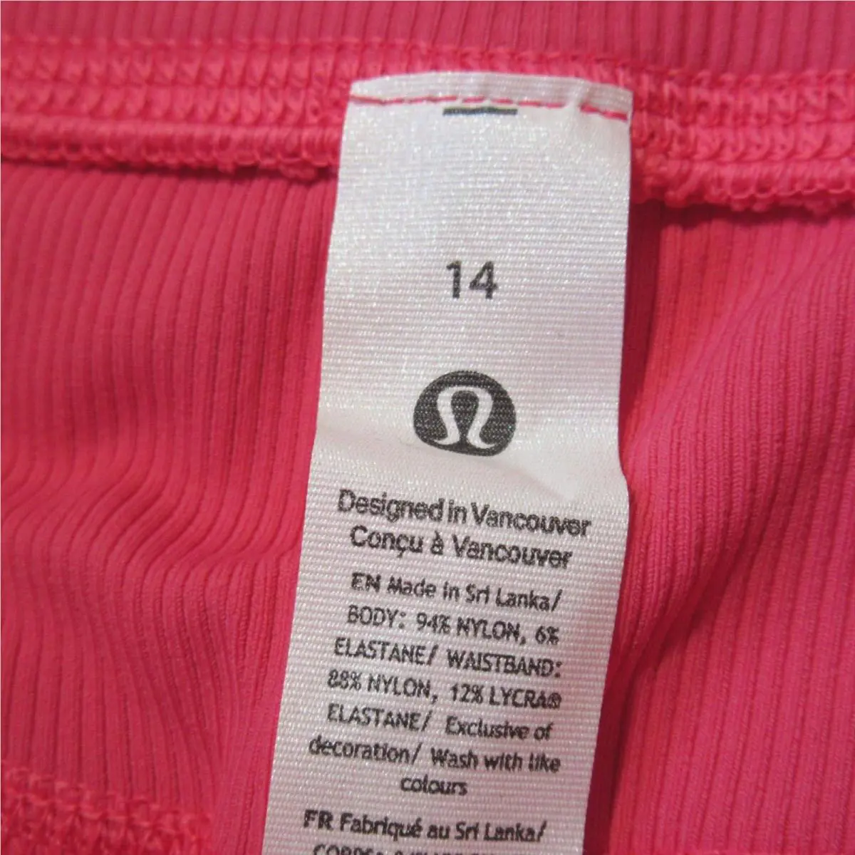 Lululemon clothing - Pink 3
