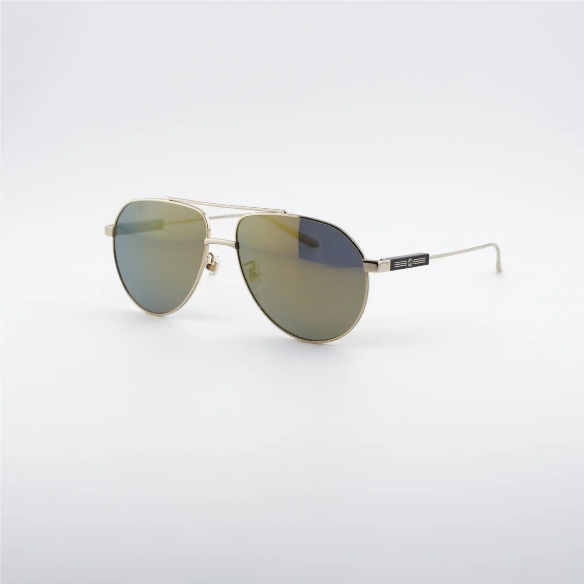 Gucci GG1311S 002 Gold/yellow To Grey Gradient Mirror 61-15-145 Sunglasses