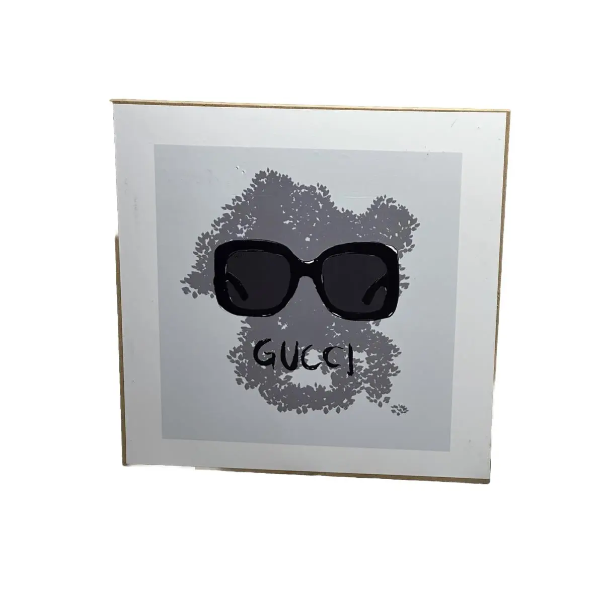 Fairchild Paris Gucci Sunglasses Hanging Plaque-10x10Inches