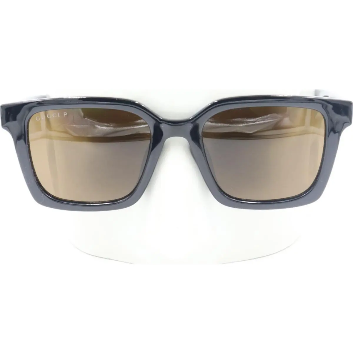 Gucci Square Black Brown Polarized Sunglasses GG1582SK-004 54