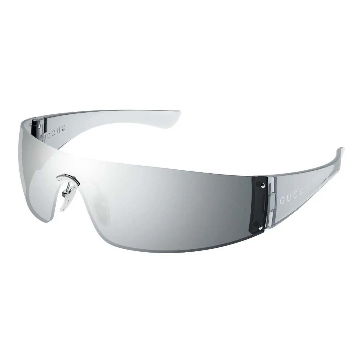 GG1958S Silver/grey Silver Mirrored 003 Sunglasses by Gucci