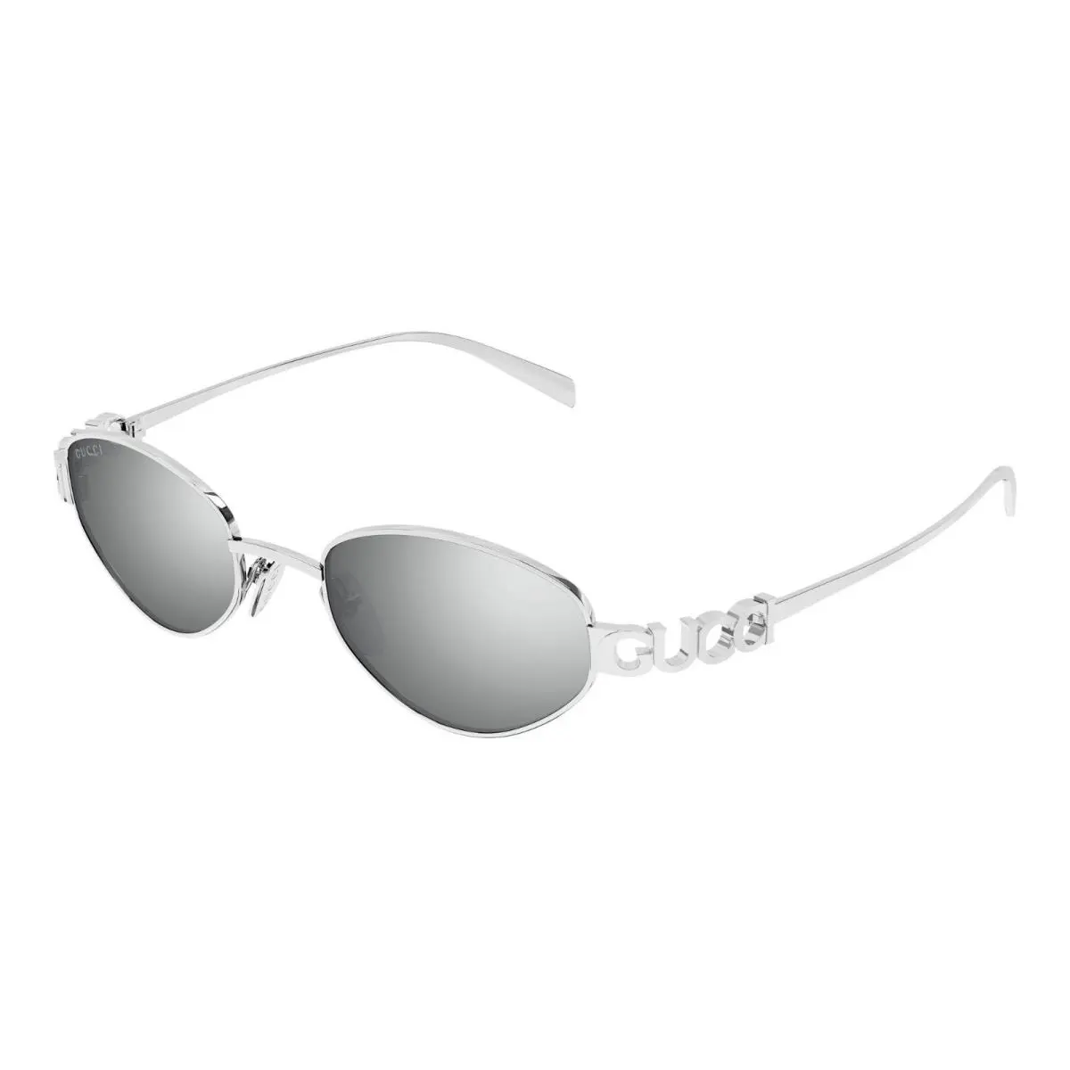 Gucci GG1935S Silver/silver Grey Mirrored 004 Sunglasses