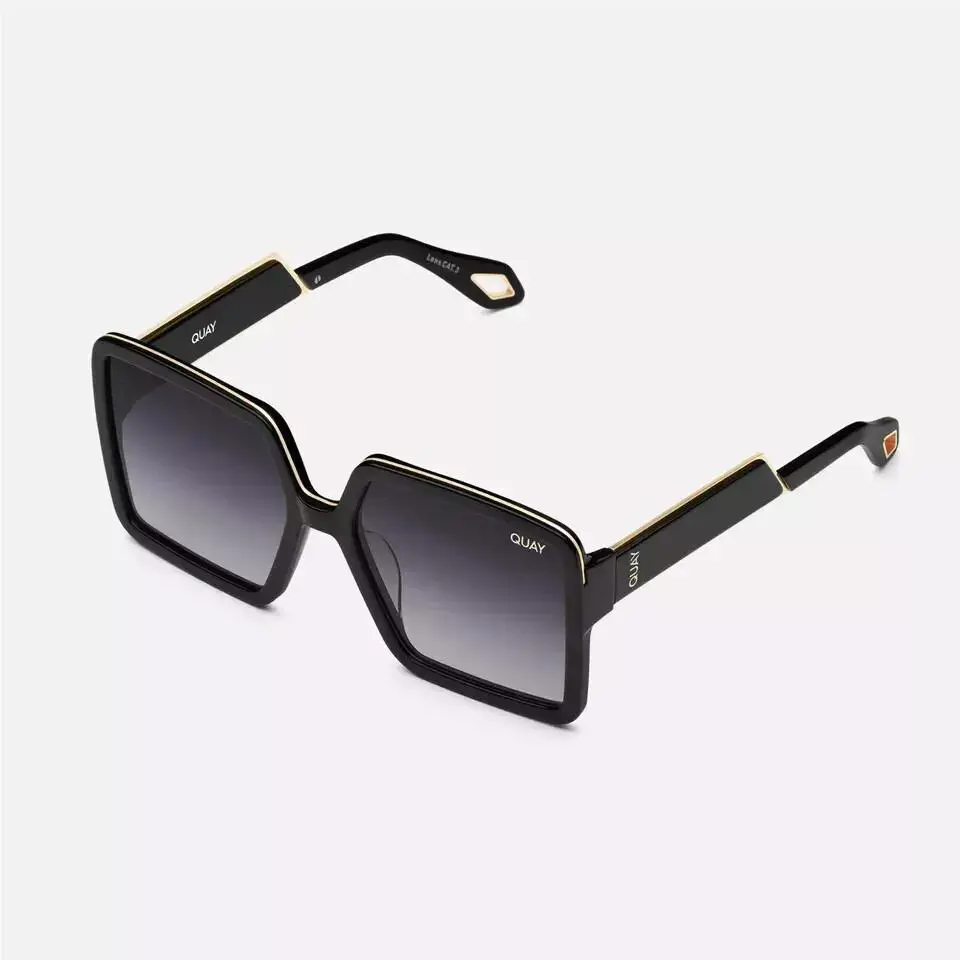 Quay - Almost Ready Polar 1212- Wired Bevel Oversized 126-Total Vibe 125 -pick Quay Sunglasses Almost Ready Polarized 1212 by QUAY
