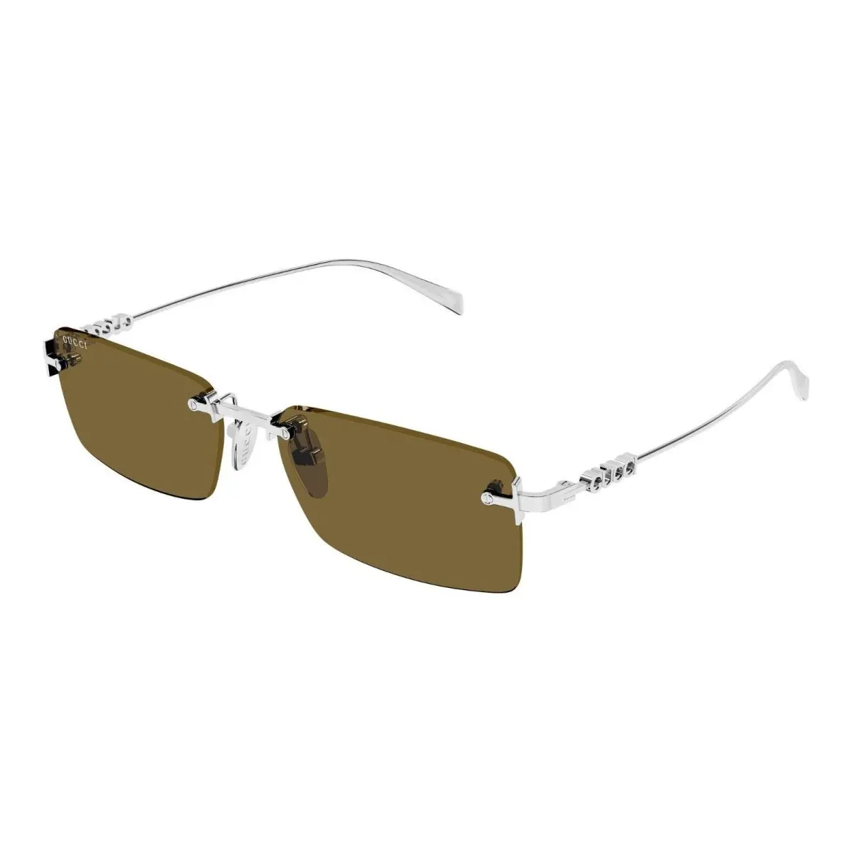 Gucci GG1941S Silver/brown 002 Sunglasses