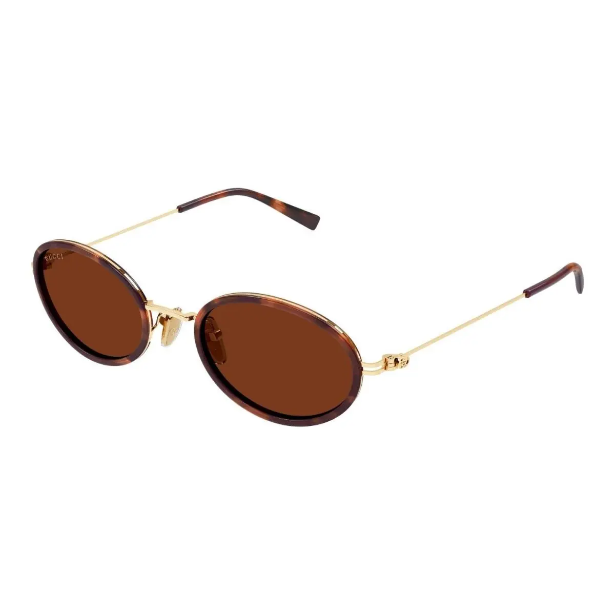 Gucci GG1980S Havana with Gold/brown 002 Sunglasses