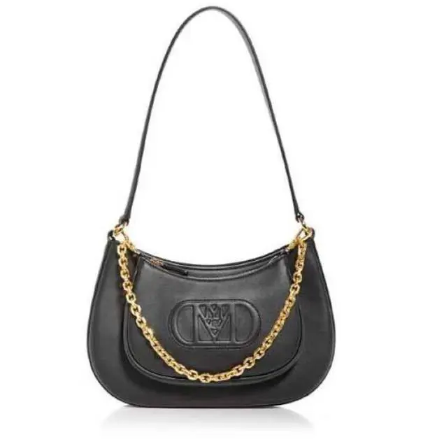 Mcm Mode Travia Shoulder Bag Purse - Black Spanish Napa Leather - Retail