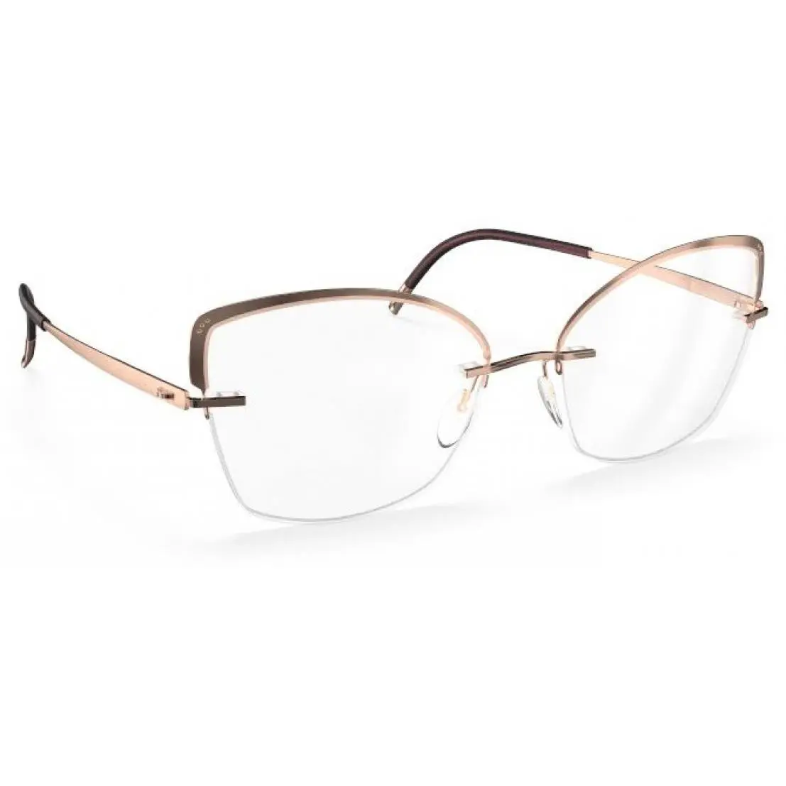 Silhouette Artline 5546 Eyeglasses 3520 Amethyst Rosé Polished