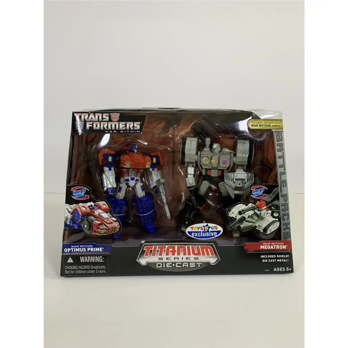 2006 Hasbro Transformers War Within - Prime Megatron - Titanium
