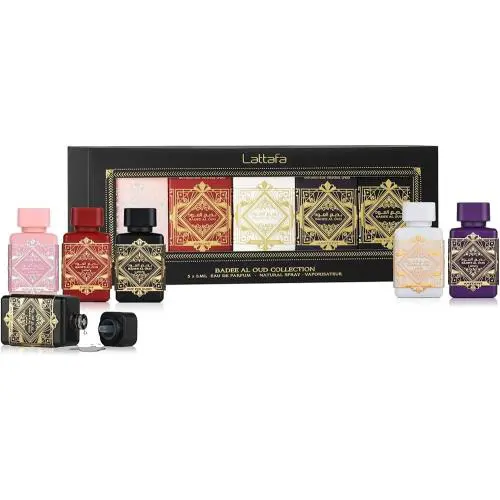 Badee Al Oud Collection Mini Gift Set 5 x 5ml by Lattafa