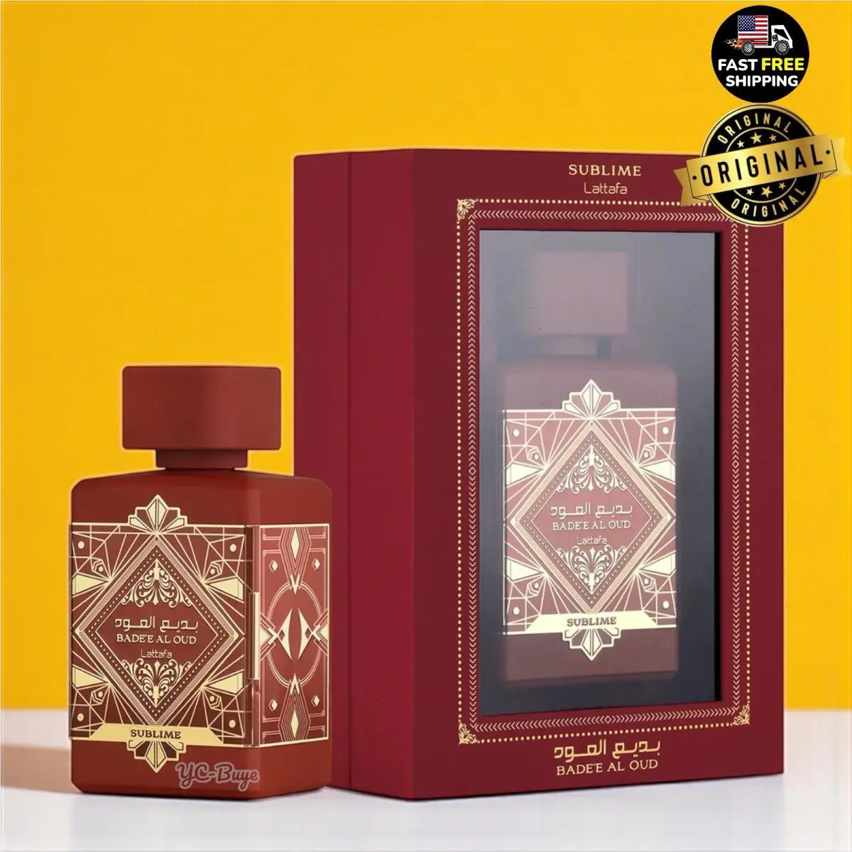 Badee al Oud Sublime Parfum 100ml By Lattafa Made In U.a.e
