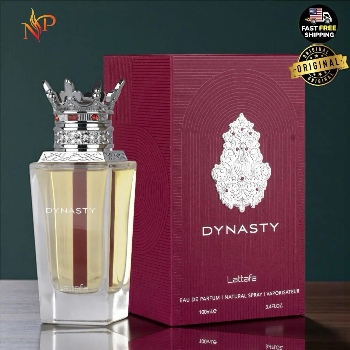 Dynasty by Lattafa 3.4oz Eau de Parfum Unisex Made In U.a.e