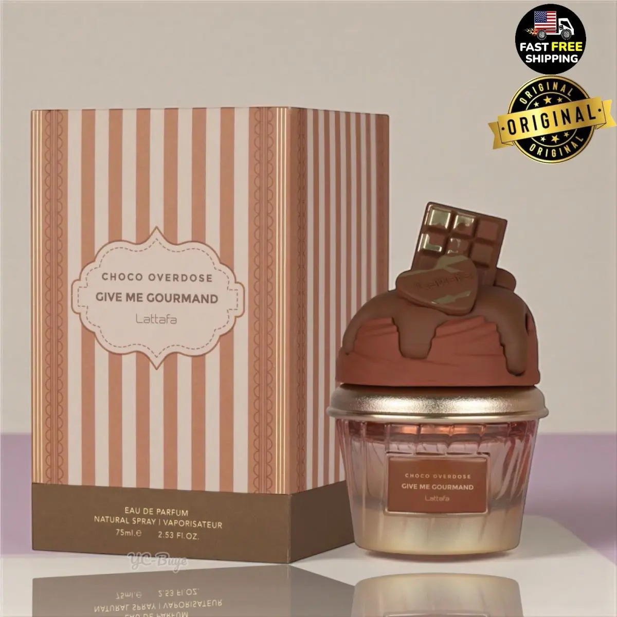 Choco Overdose Parfum By Lattafa 75ml Perfume Give Me Gourmand Made In U.a.e