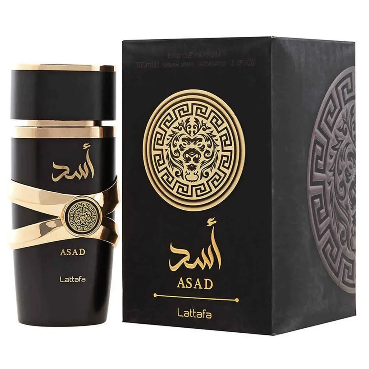 Asad Lattafa Perfumes 3.4 oz / 100 ml Edp Men Cologne Spray