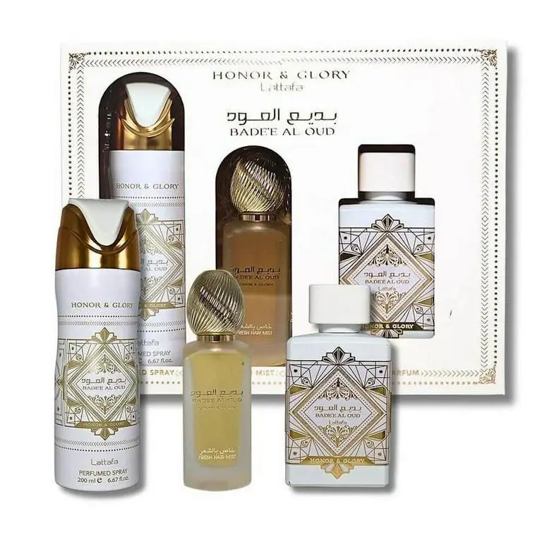 Bade`e Al Oud Honor Glory Gift Set by Lattafa