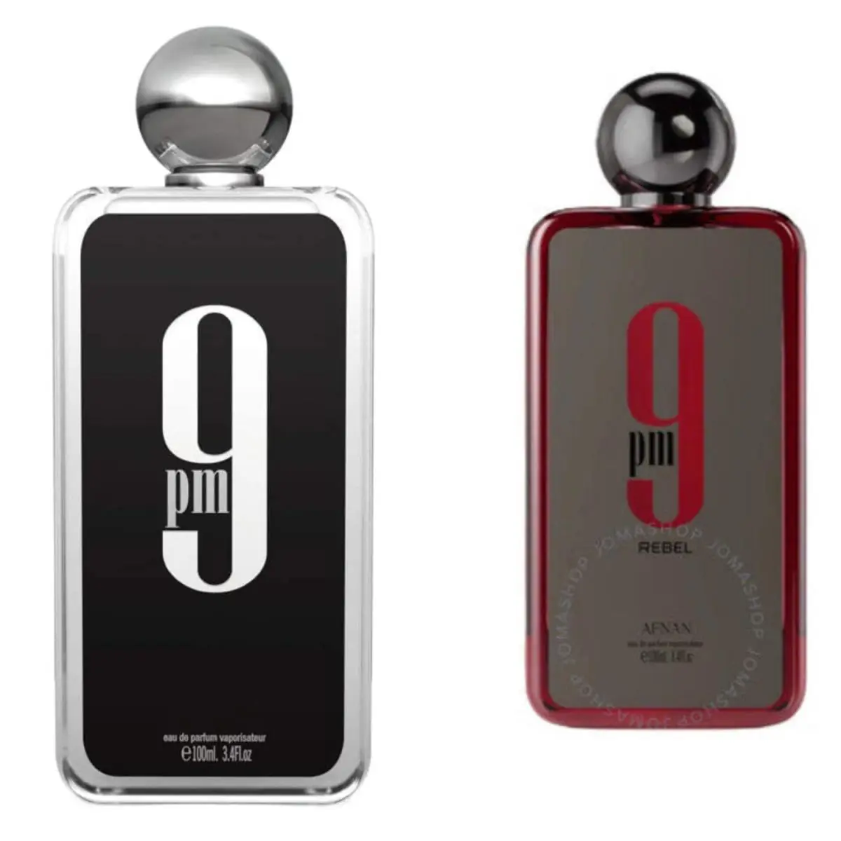 Lattafa Afnan Perfume Combo 9 PM For Men and 9 PM Rebel For Unisex Edp 3.4 OZ/100 ML
