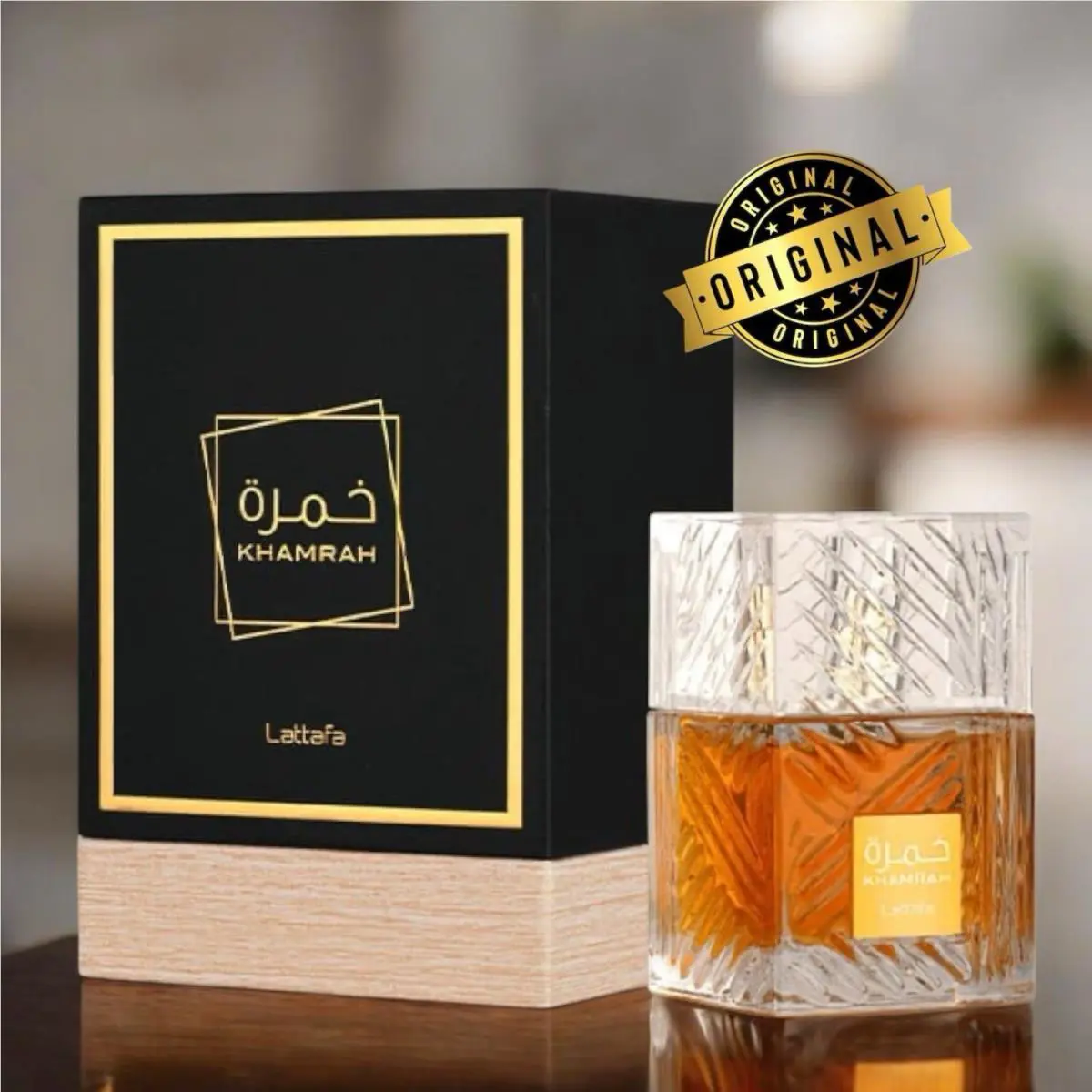 Khamrah Perfume by Lattafa 3.4 oz Eau de Parfum Unisex