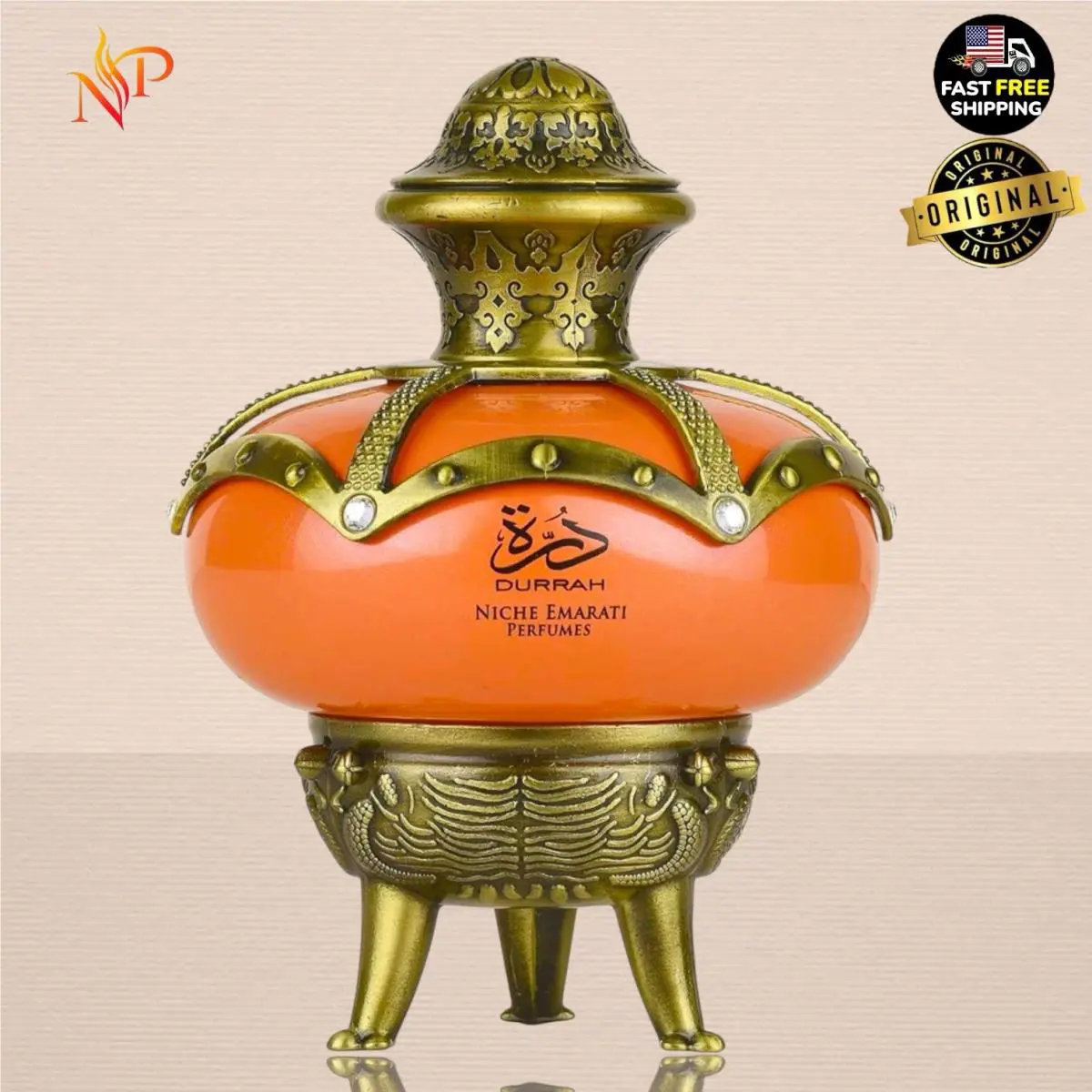 Niche Emarati Durrah Eau De Parfum Spray 3.4 oz by Lattafa Made In U.a.e