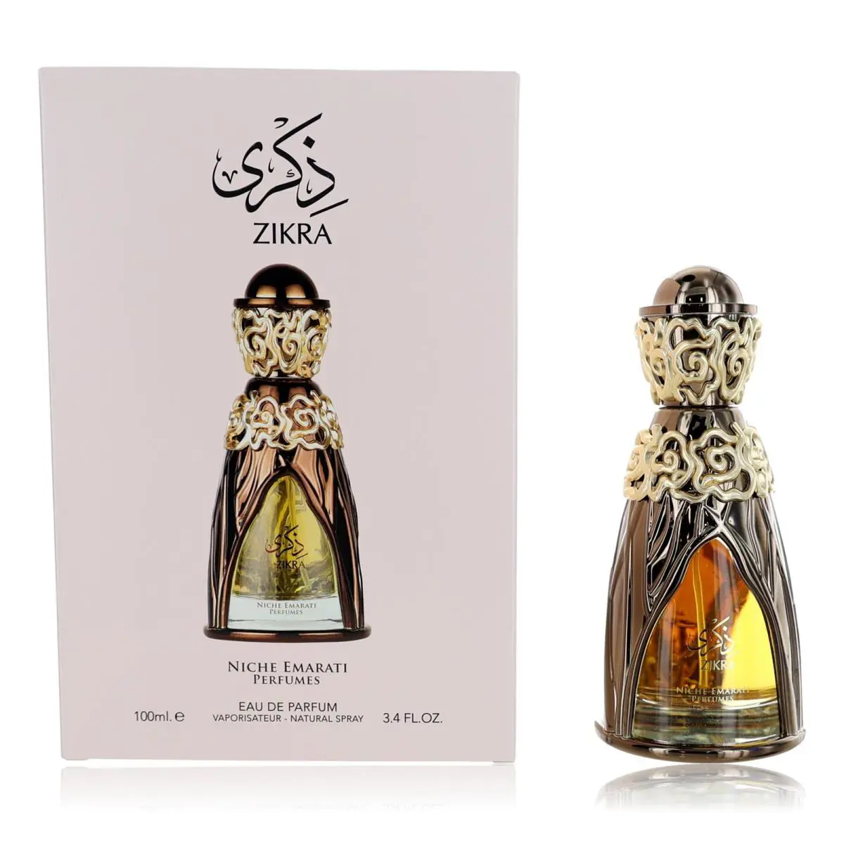Niche Emarati Zikra by Lattafa 3.4 oz Edp For Unisex