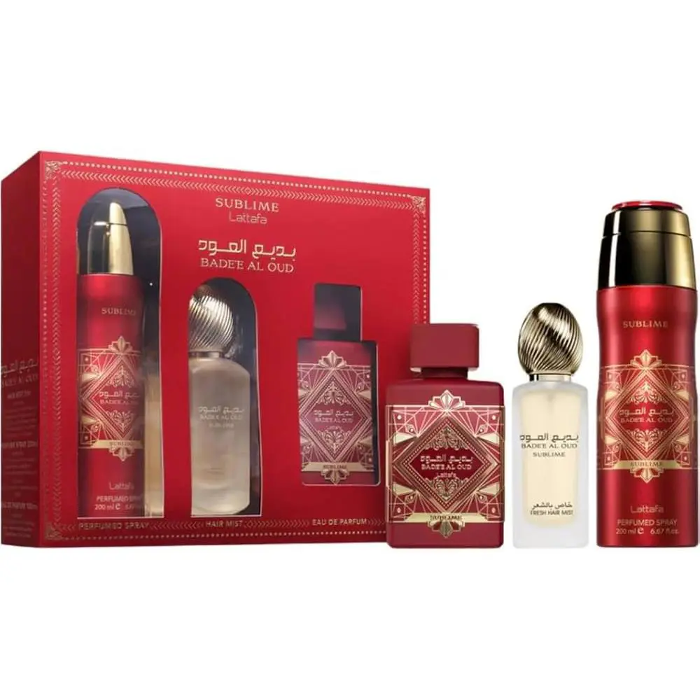 Bade`e Al Oud Sublime Gift Set by Lattafa