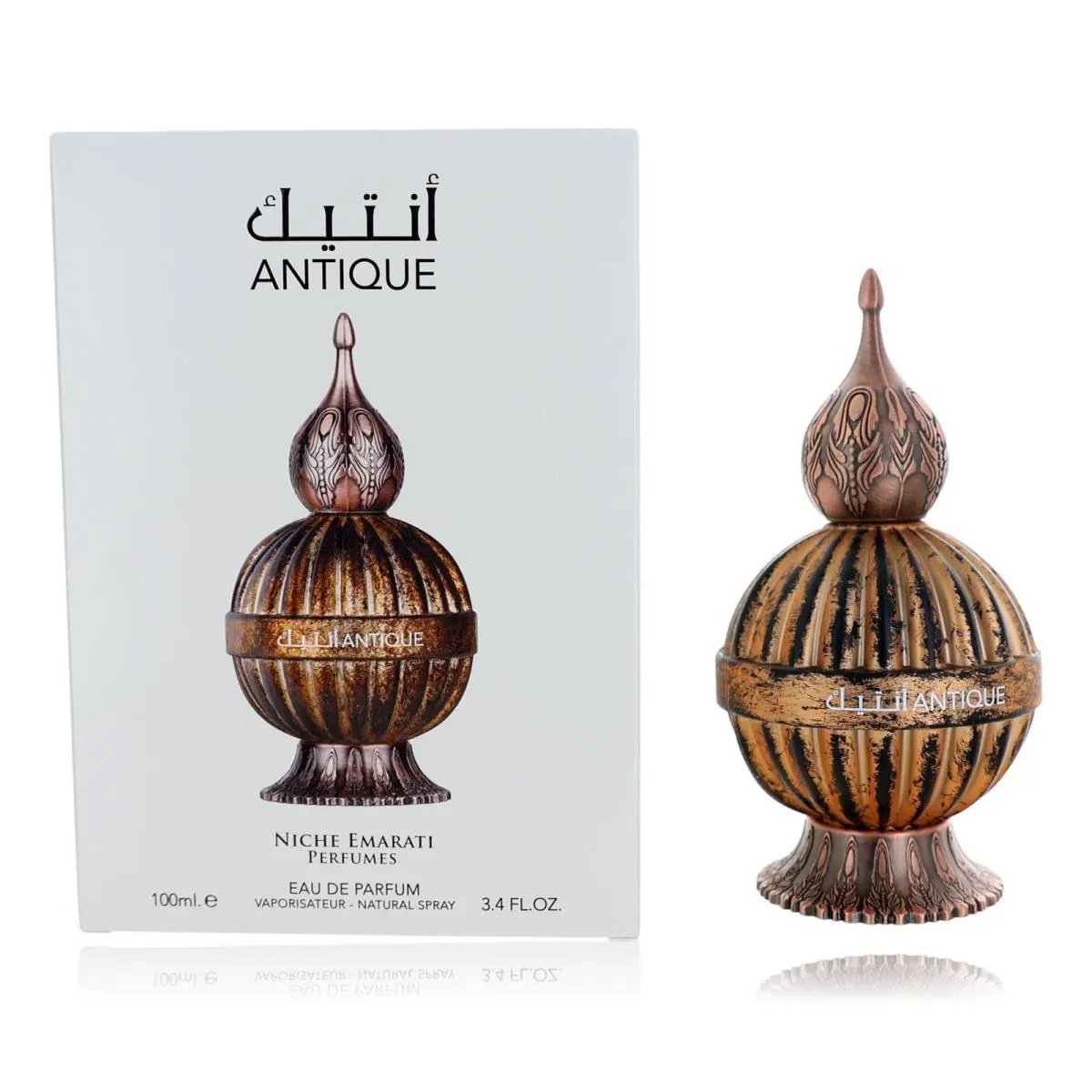 Niche Emarati Antique by Lattafa 3.4 oz Edp Spray For Unisex