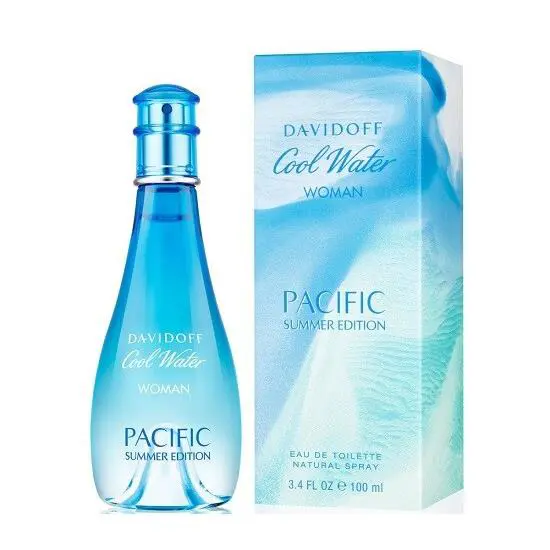 Cool Water Pacific Summer Edition Davidoff 3.4 oz / 100 ml Edt Women Spray
