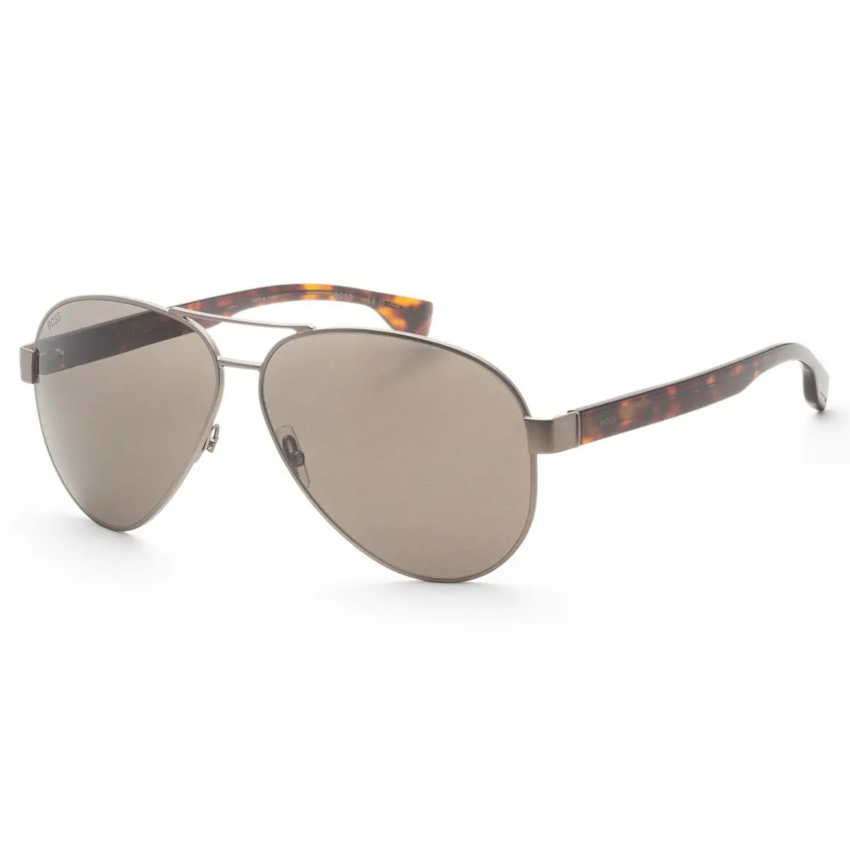 Hugo Boss Men`s 63mm Matte Ruthenium Sunglasses BOSS1560-O-S-R81-70