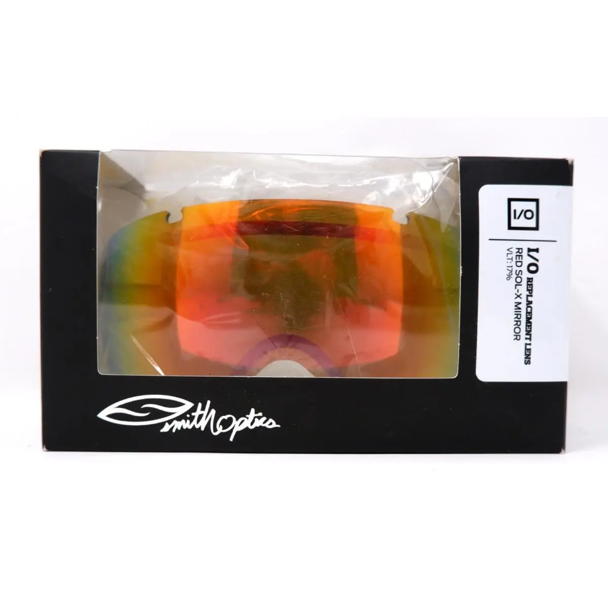Smith Optics I/o Goggle Replacement Lens Red Sol-x Miror VLT:17% 107DX