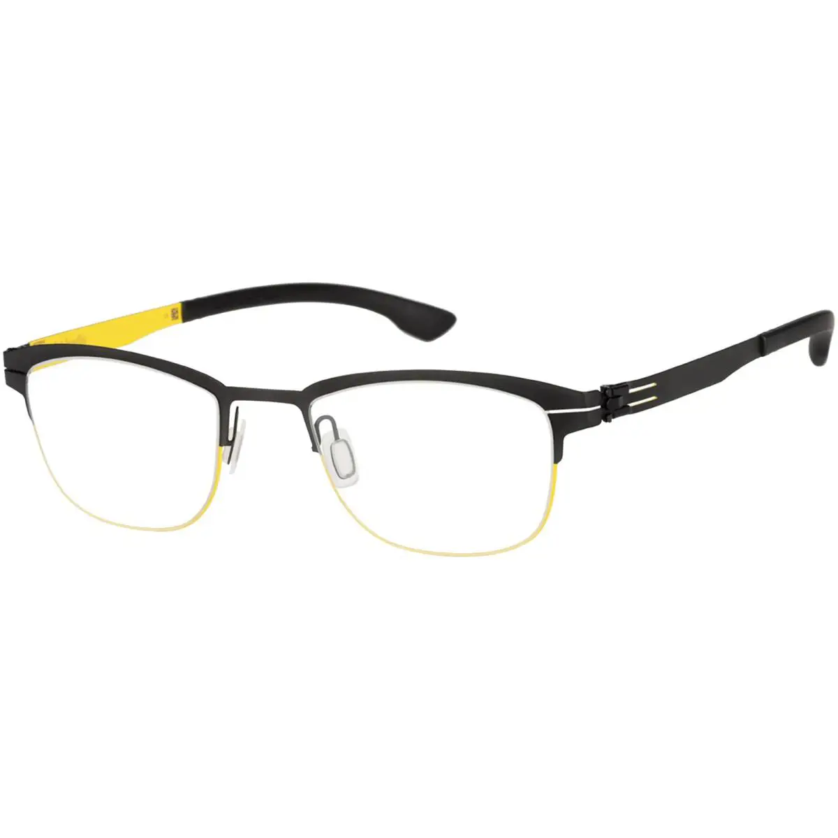 IC Berlin Sulley Yellow Square Eyeglass Frames - M1626B029B030T02007DO Germany
