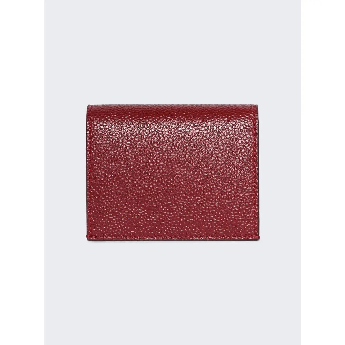Leather Double Card Holder Wallet. Yours For by Thom Browne