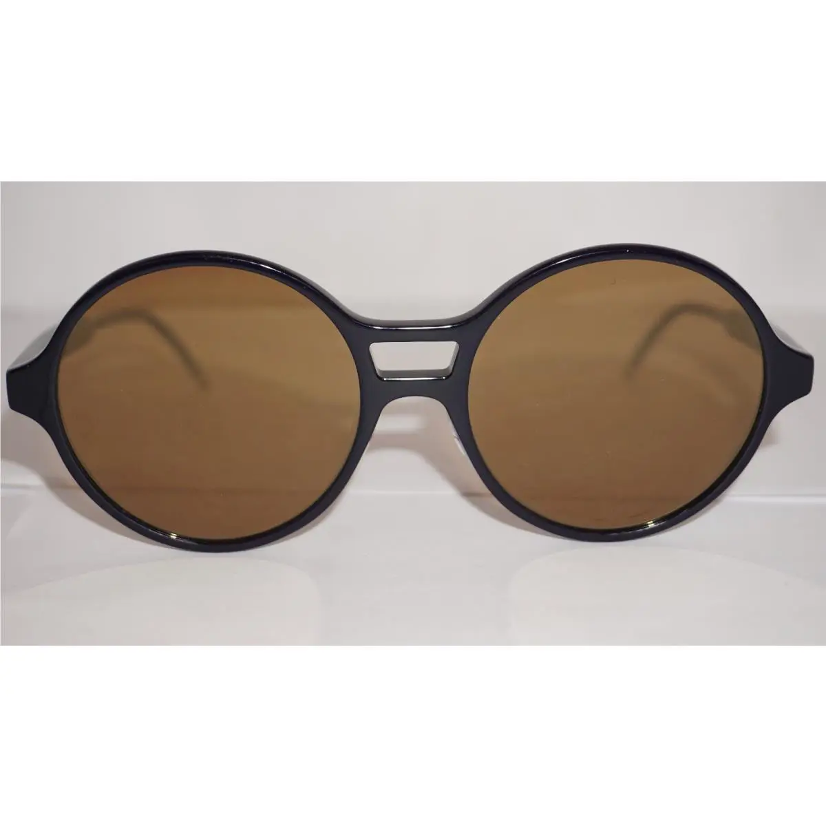 Sunglasses Round Navy Brown TBS409-58-01A 58 20 145 by Thom Browne