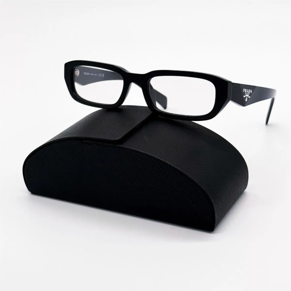 Prada PR B06S 16K08N Eyeglasses Black Women Eyewear Prada Spr B06S 16K08N
