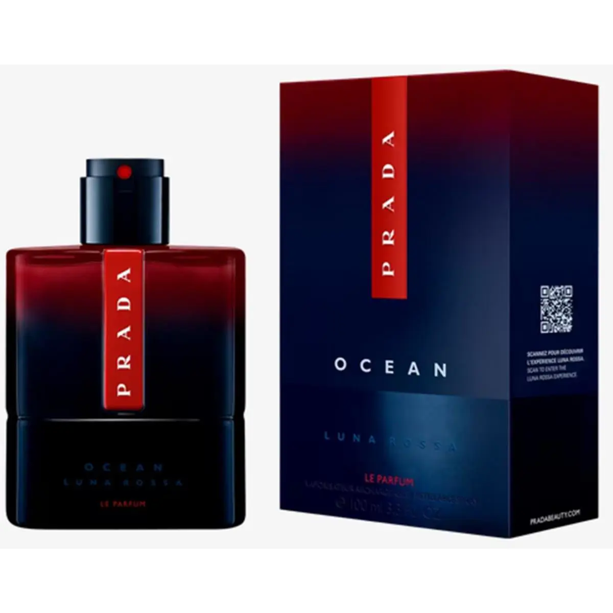 Prada Luna Rossa Ocean LE Parfum 3.3 oz / 100 ml Eau de Parfum Men Cologne