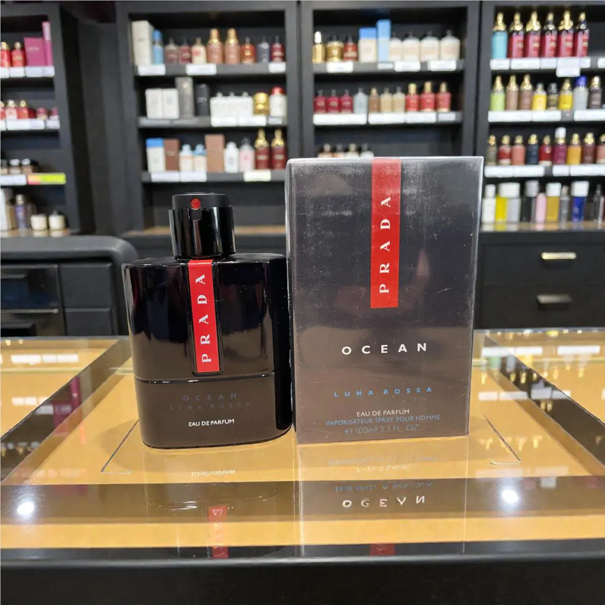 Luna Rossa Ocean by Prada Cologne For Men Edp 3.3oz Box