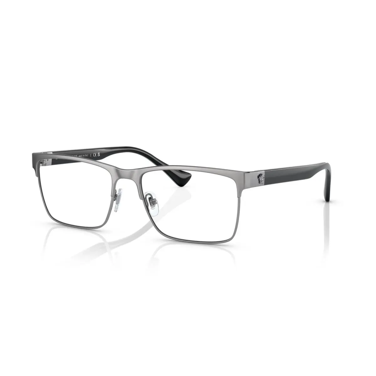 Versace 1285 Eyeglasses 1001 Gunmetal