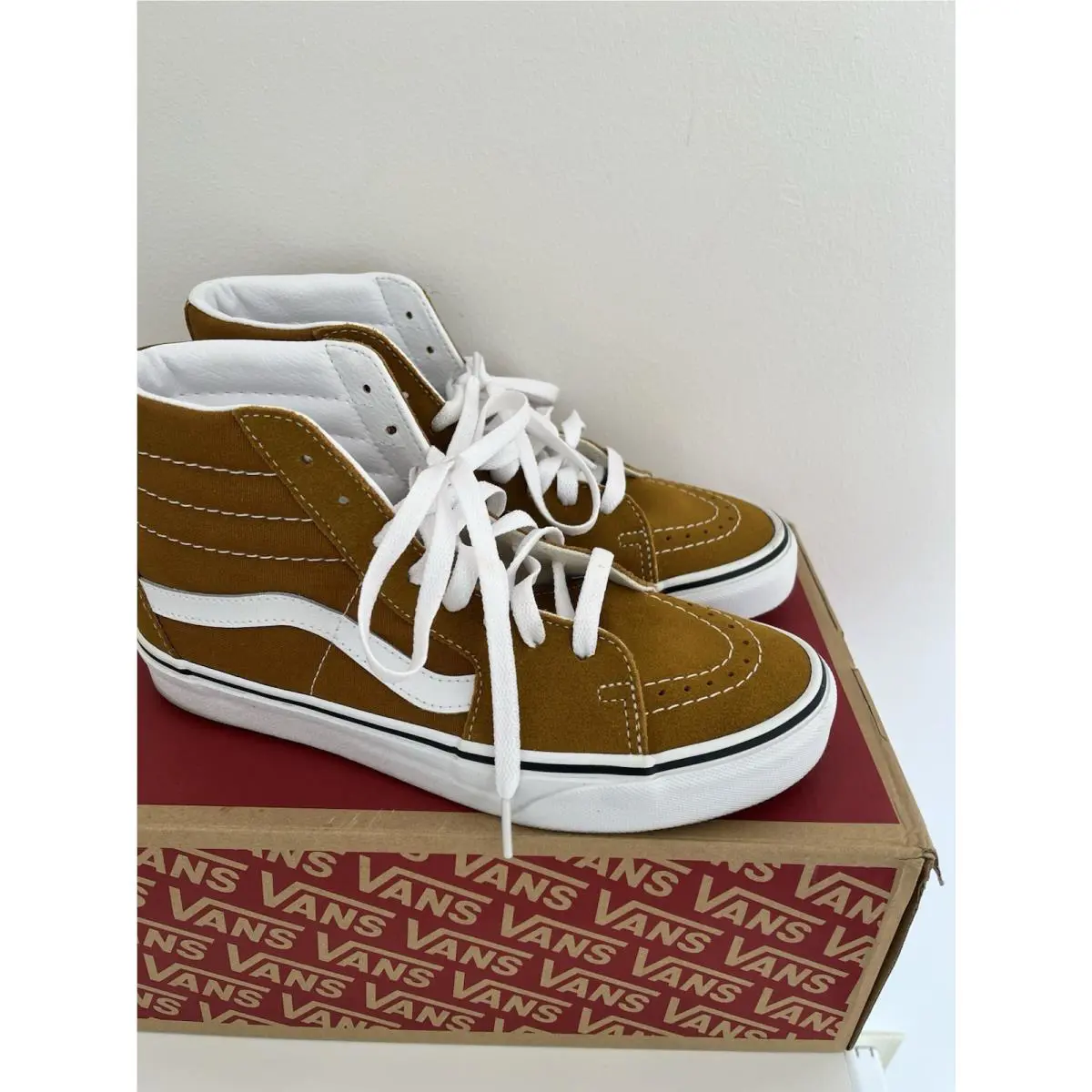 Vans shoes - VANS Sk8-Hi - VN0A32QG9GE - Brown 2