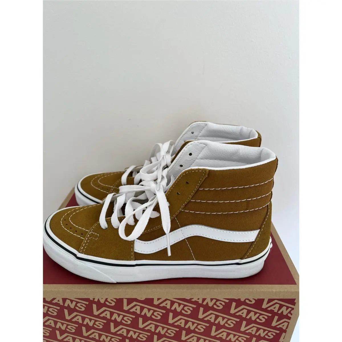 Vans shoes - VANS Sk8-Hi - VN0A32QG9GE - Brown 0