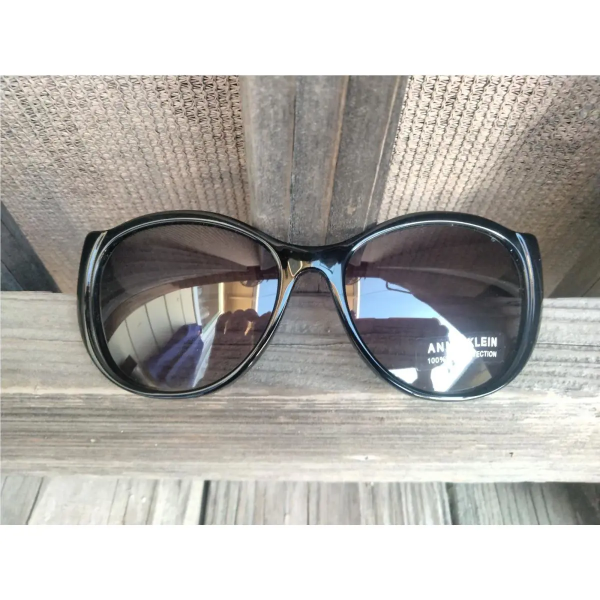 Anne Klein Sunglasses AK7055 Black 57-17 135