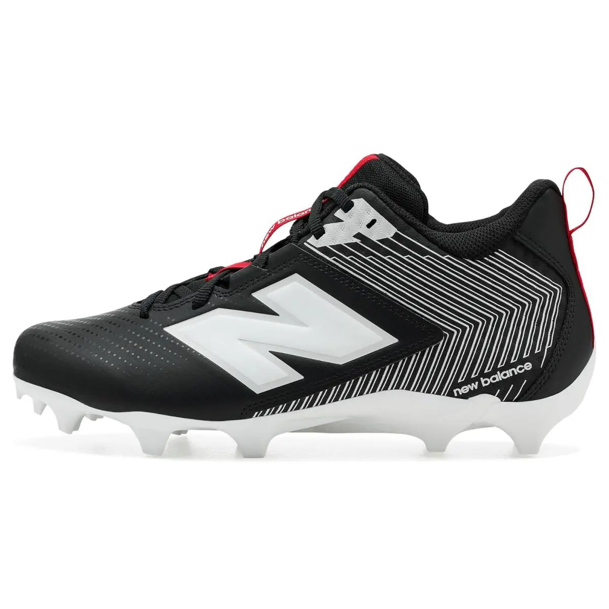 New Balance shoes - Black/White/Team Red 2