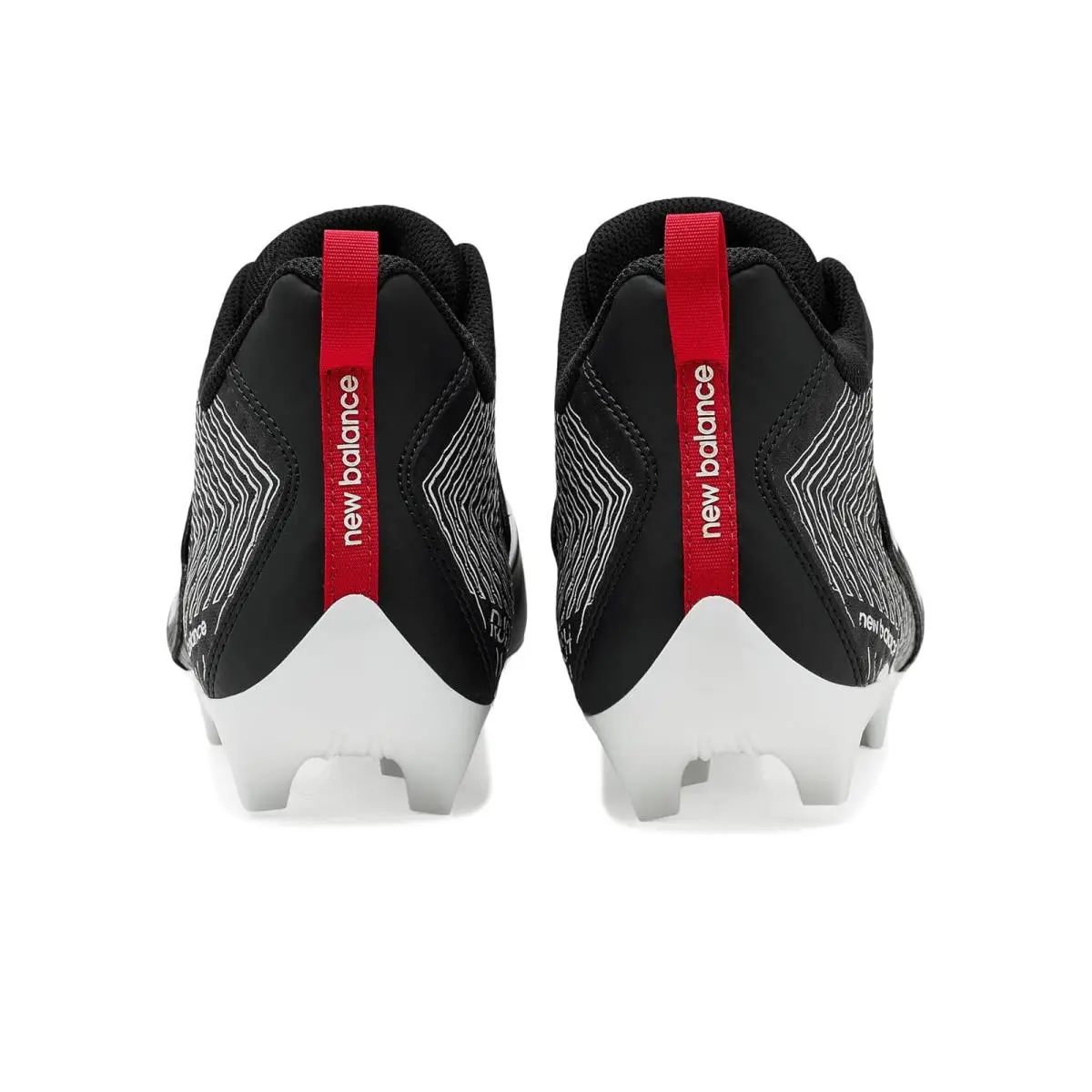 New Balance shoes - Black/White/Team Red 5