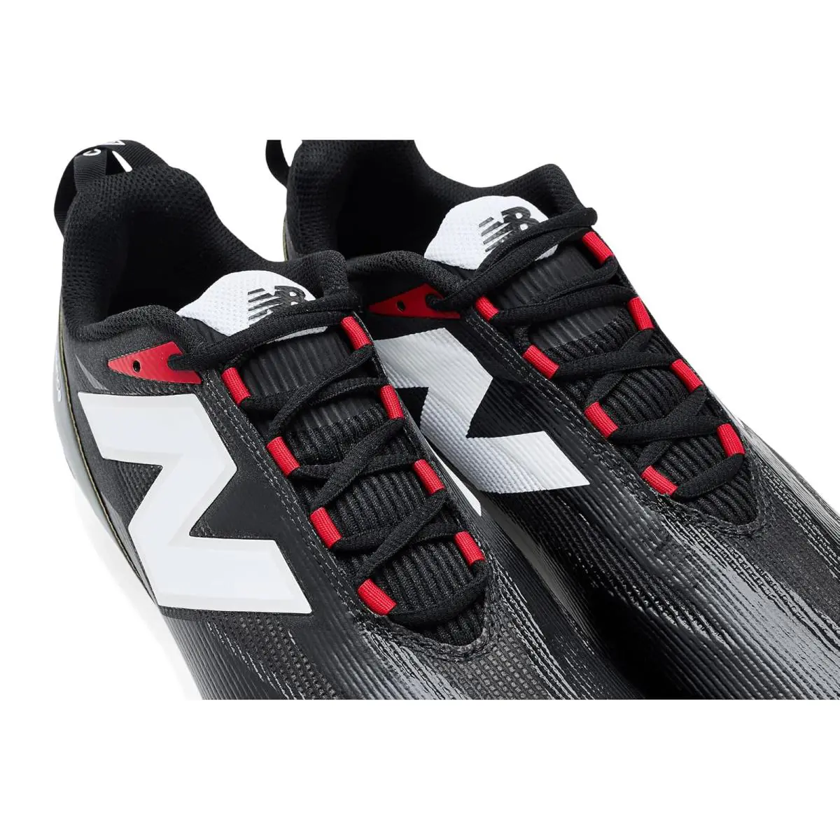 New Balance shoes - Black/White/Team Red 4