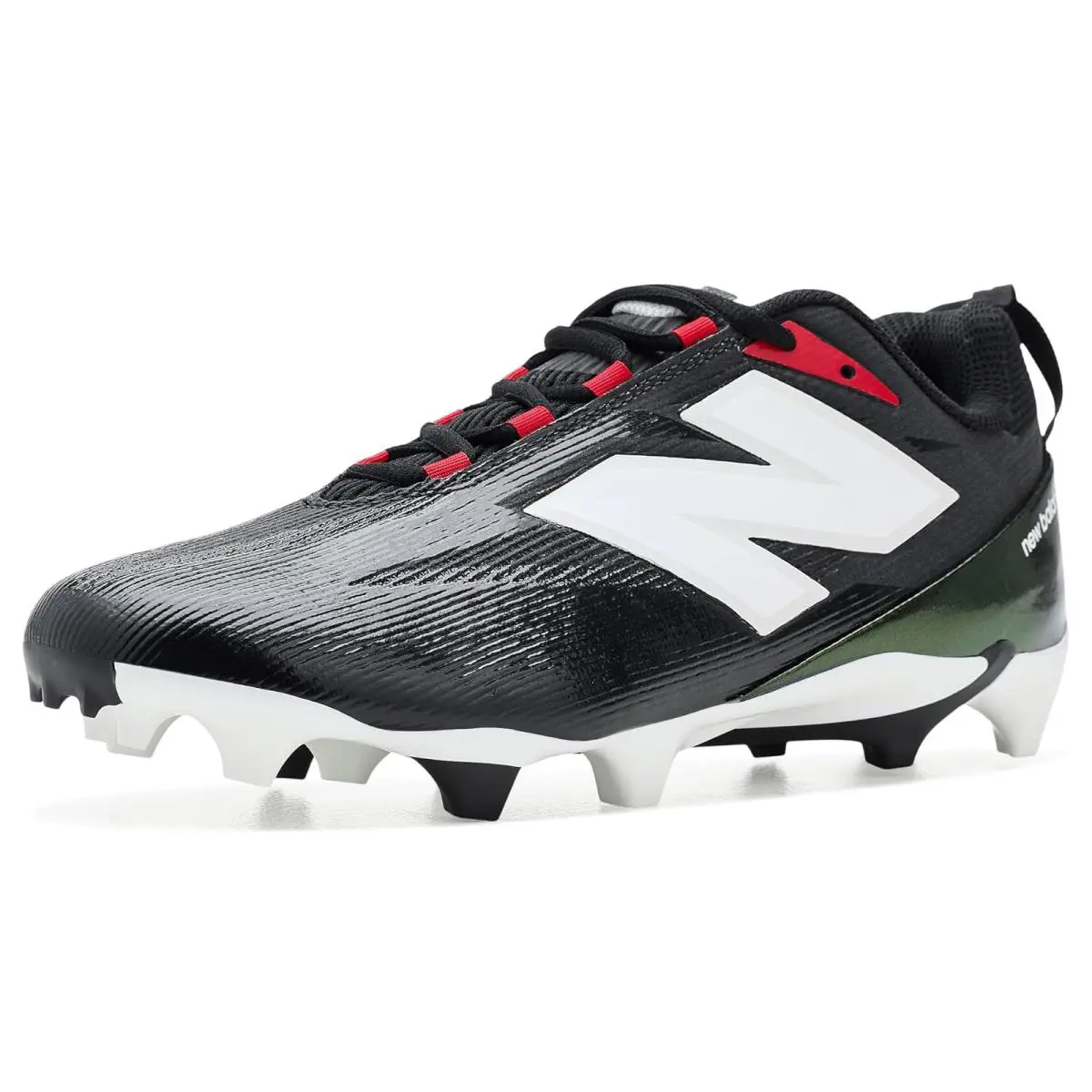 New Balance shoes - Black/White/Team Red 6